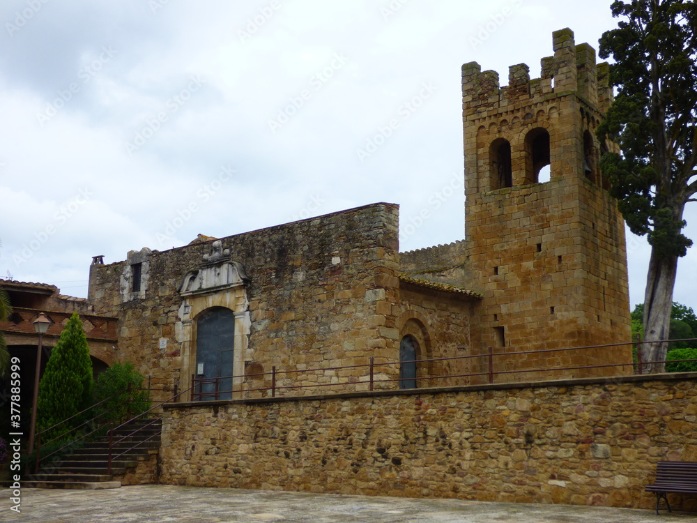 Canapost, village of Costa Brava. Girona, Catalonia,Spain Canapost, village of Costa Brava. Girona, Catalonia,Spain