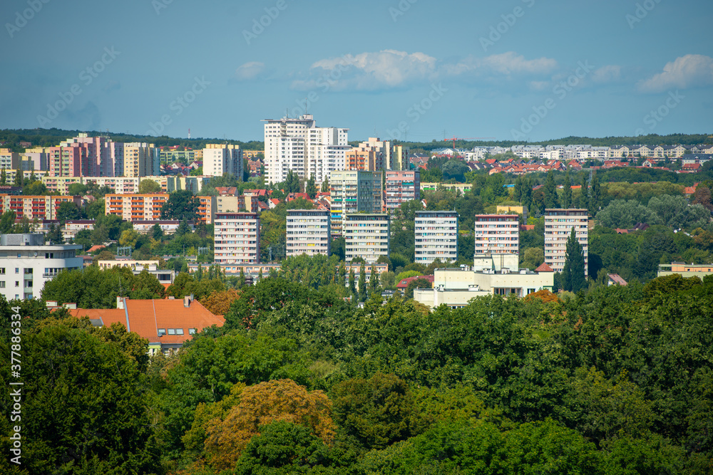 Obraz premium view of the city