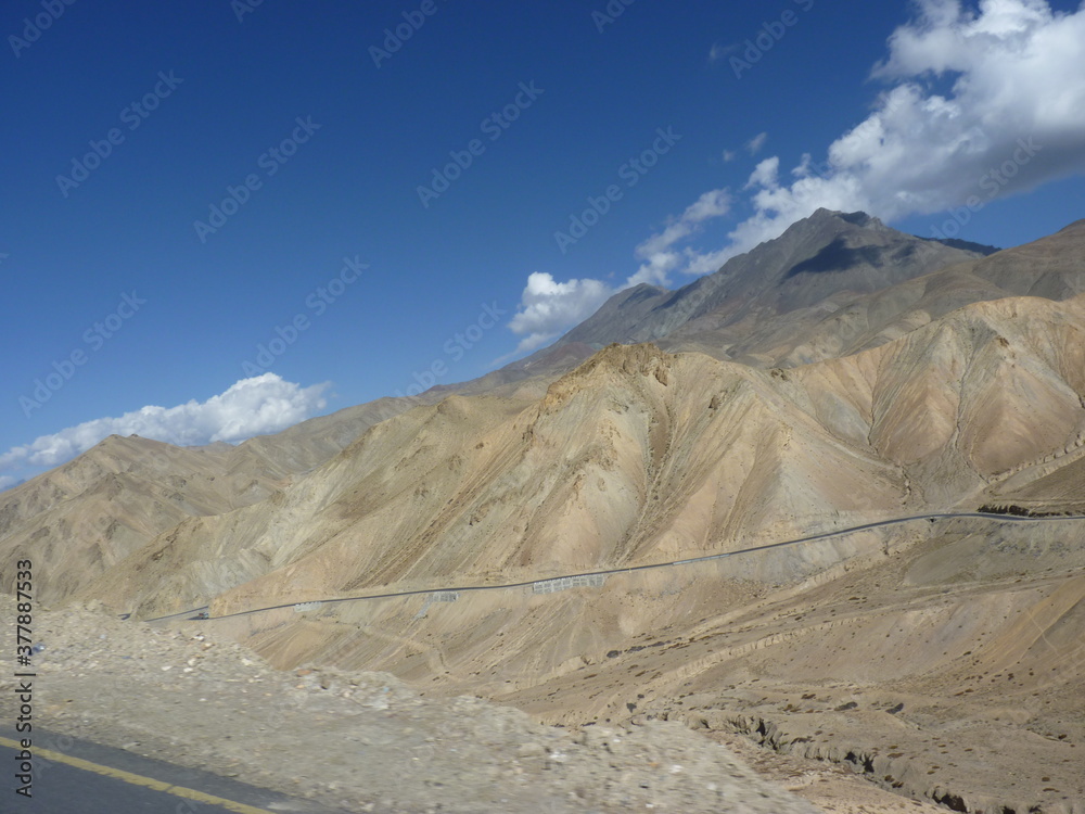 Surreal landscape, Moonland, Lamayuru, , LEH – LADAKH, INDIA Surreal landscape, Moonland, Lamayuru, , LEH – LADAKH, INDIA