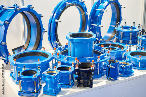 Dismantling inserts of water supply system at exhibition