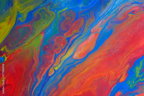Acrylic paint pouring background  Luxury colors. 