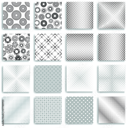 Abstract Brochures. Dots Background. Vector