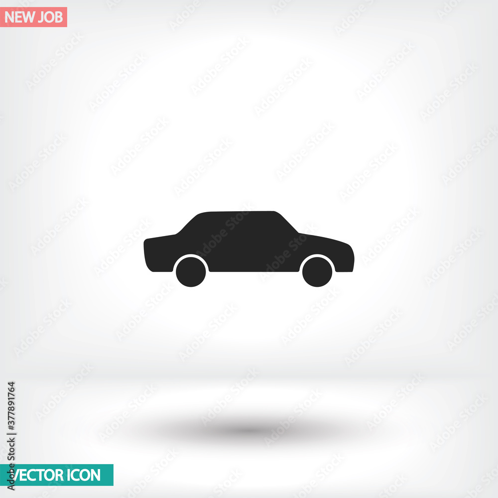 Car vector icon , lorem ipsum Flat design Car vector icon , lorem ipsum Flat design
