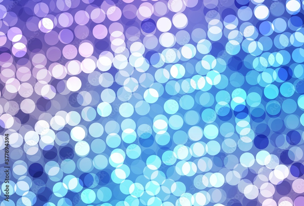 Light Pink, Blue vector backdrop with dots. Light Pink, Blue vector backdrop with dots.