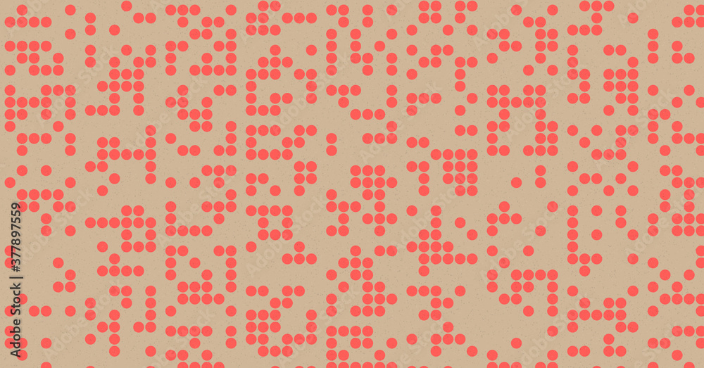 Abstract Color Halftone Dots generative art background illustration Abstract Color Halftone Dots generative art background illustration