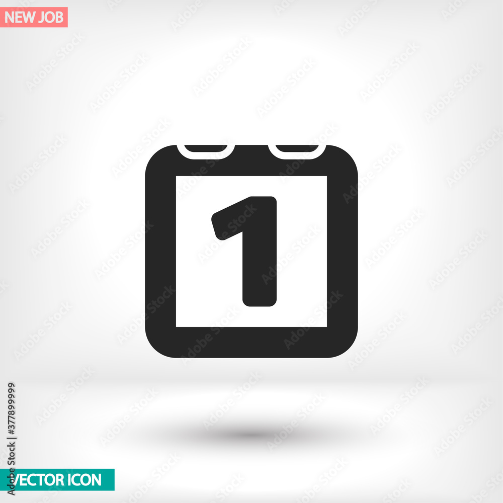 Calendar vector icon , lorem ipsum Flat design Calendar vector icon , lorem ipsum Flat design