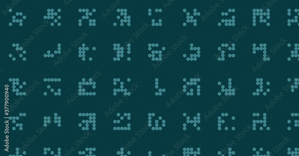 Abstract Color Halftone Dots generative art background illustration Abstract Color Halftone Dots generative art background illustration