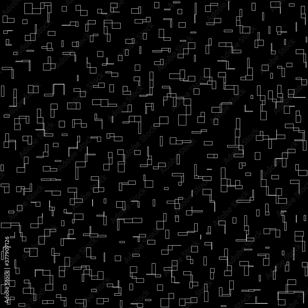 Polygons scattered in space Polygons scattered in space