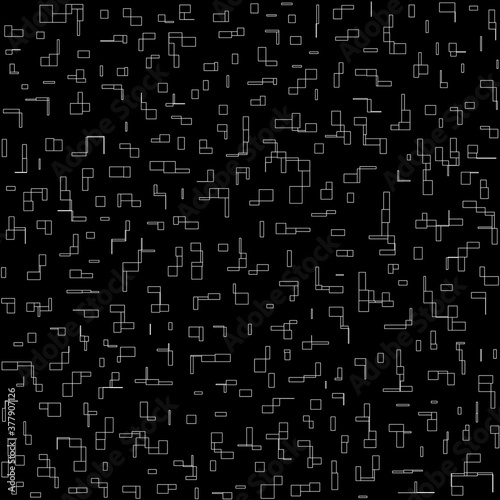 Polygons scattered in space