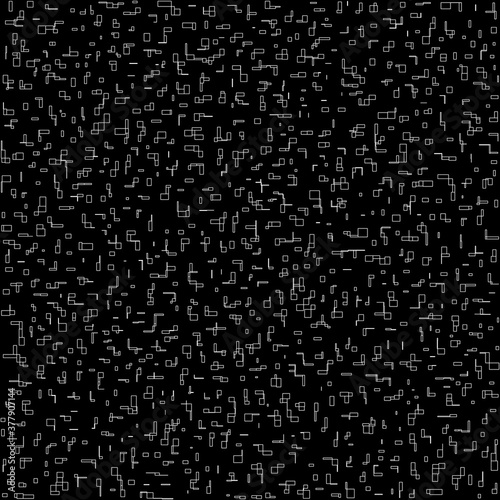 Polygons scattered in space
