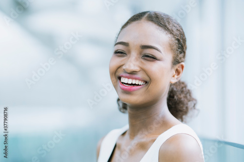 Portrait of an attractive young business woman