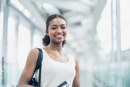 Free Download Portrait of an attractive young business woman - GFXLoad