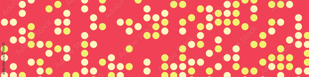 Abstract Color Halftone Dots generative art background illustration Abstract Color Halftone Dots generative art background illustration