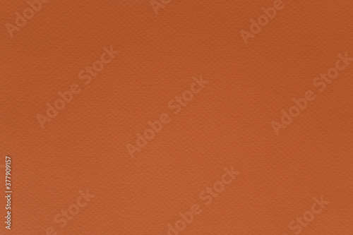 Texture of rust brown colored paper for watercolor and pastel. Fashionable pantone color of spring-summer 2021 season from fashion week. Modern luxury background or mock up  copy space
