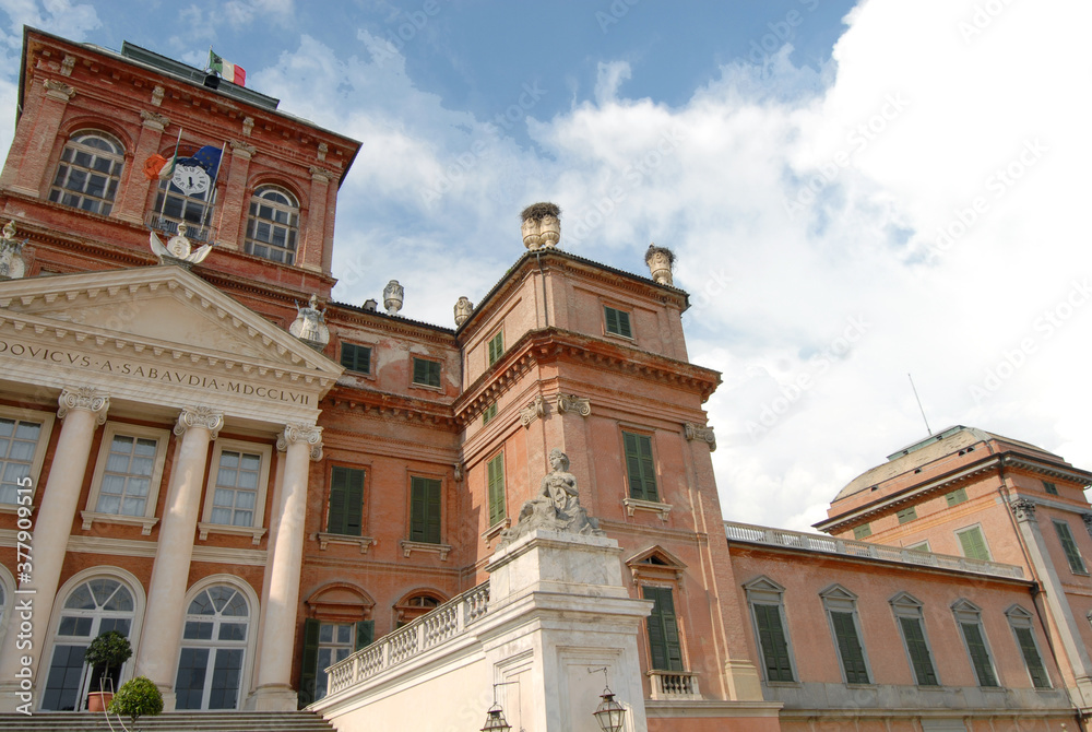 The royal red castle of Racconigi is located in the province of Cuneo in Piedmont, but close to Turin. It is a Savoy residence from the fourteenth century.
