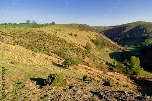 long mynd rift valley shropshire england uk photo