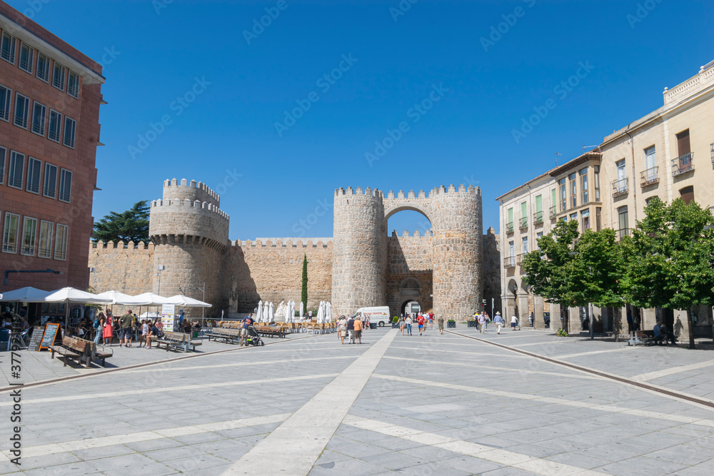 Murallas de Ávila. Puerta del Alcázar. Murallas de Ávila. Puerta del Alcázar.