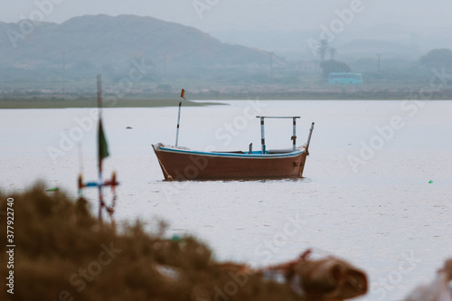 fishing boat  at harbour in Karachi PAKISTAN