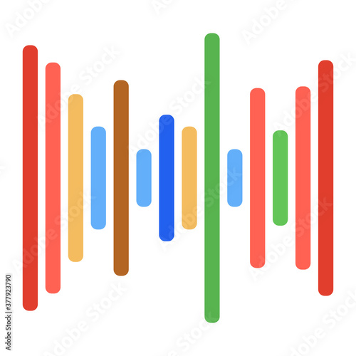  Vector design of digital audio  icon in editable style  