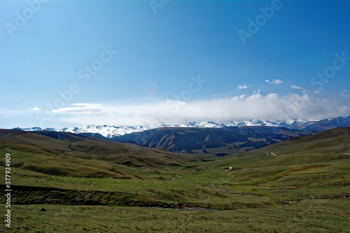 Offroad trip to Assy plateau. Turgen. Kazakhstan