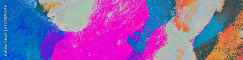 Foto Vibrant Stone. Artsy Black Stain. Artistic
