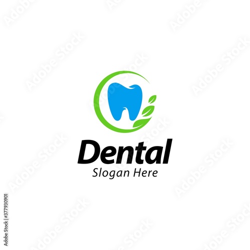 ECO DENTAL CARE LOGO TEMPLATE DESIGN