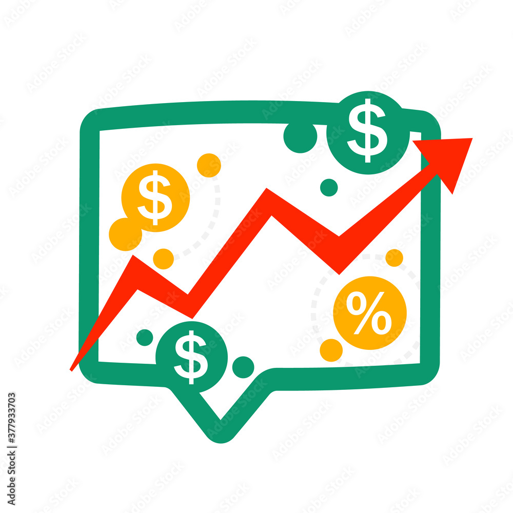Cash flow concept icon. Clipart image isolated on white background. Cash flow concept icon. Clipart image isolated on white background.