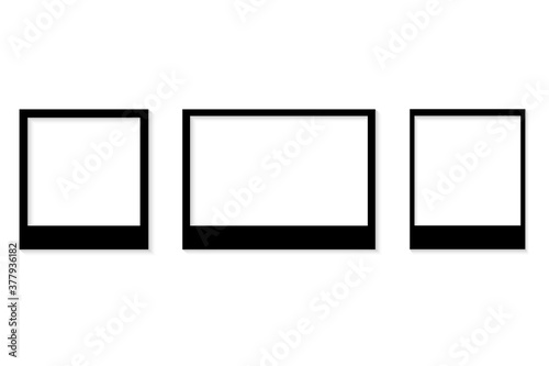Vector Photo frame mockup design
