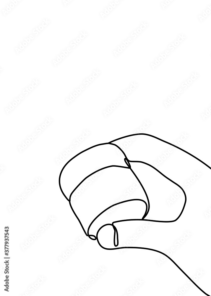 continuous line drawing, of cosmetics on hand vector illustration. continuous line drawing, of cosmetics on hand vector illustration.
