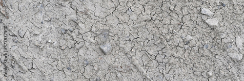Surface Dried and Cracked background. Global warming no water.