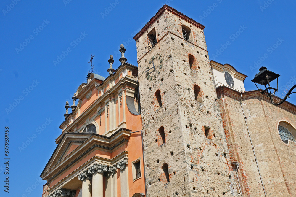 Fototapeta premium Cavaglià, la Parrocchia S. Michele - Biella