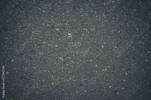 asphalt background with vignette