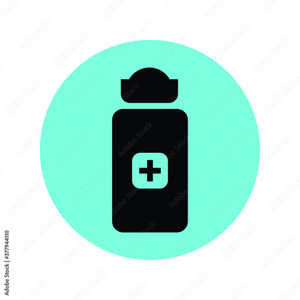 Medicine bottle Vector icon graphic Medicine bottle Vector icon graphic