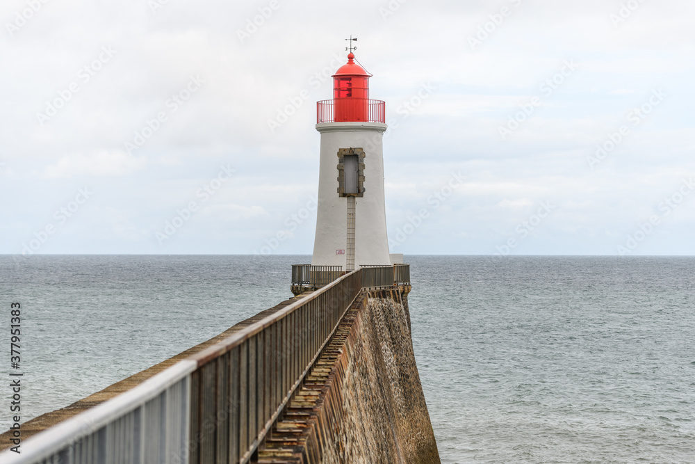 Lighthouse in les Sables d'Olonne.