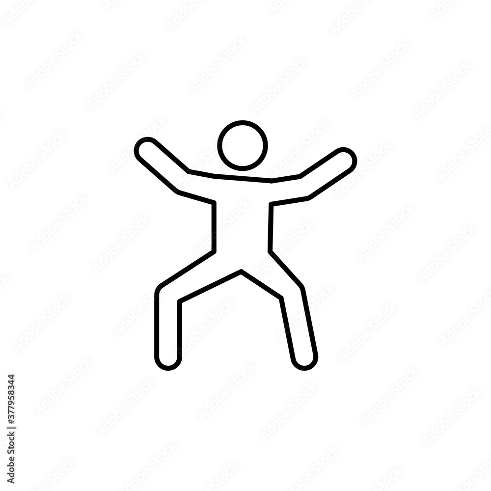 cricket, player line icon. Signs and symbols can be used for web, logo, mobile app, UI, UX cricket, player line icon. Signs and symbols can be used for web, logo, mobile app, UI, UX