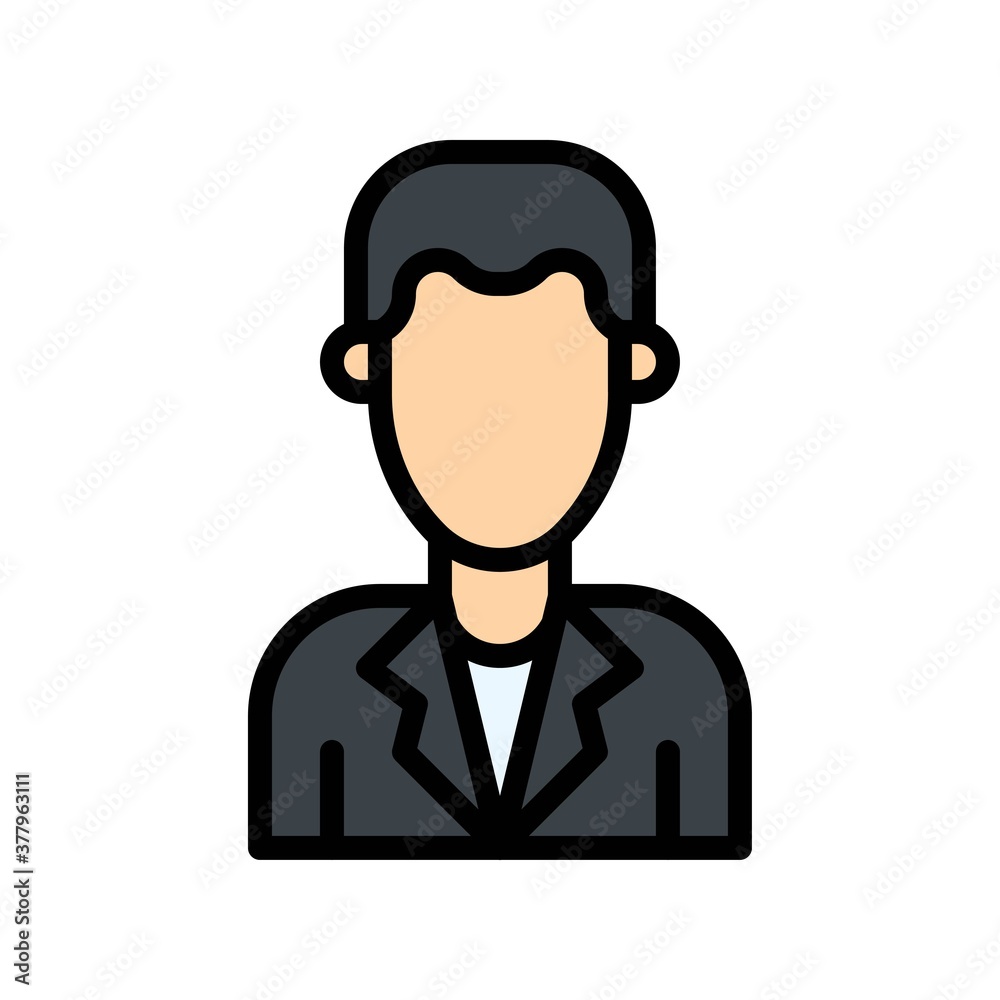 protest related male candidate with dress vector with editable stroke protest related male candidate with dress vector with editable stroke