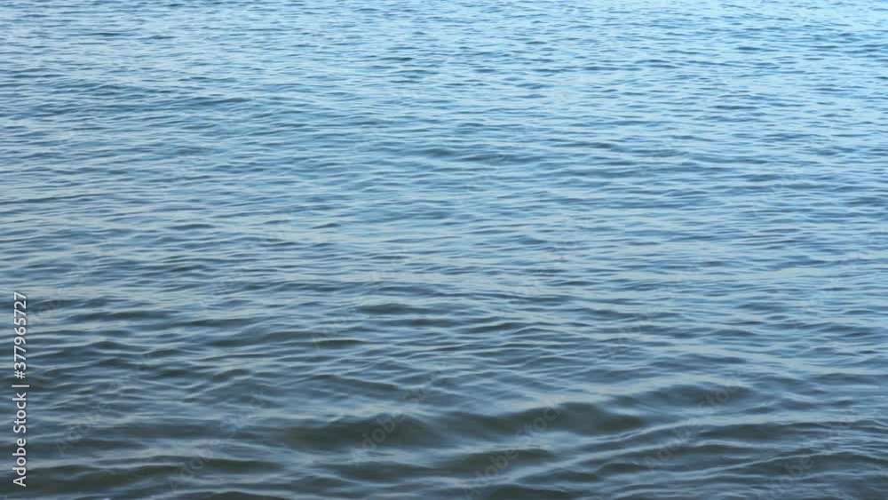 Peaceful smooth wavy blue sea water 4k video background Peaceful smooth wavy blue sea water 4k video background