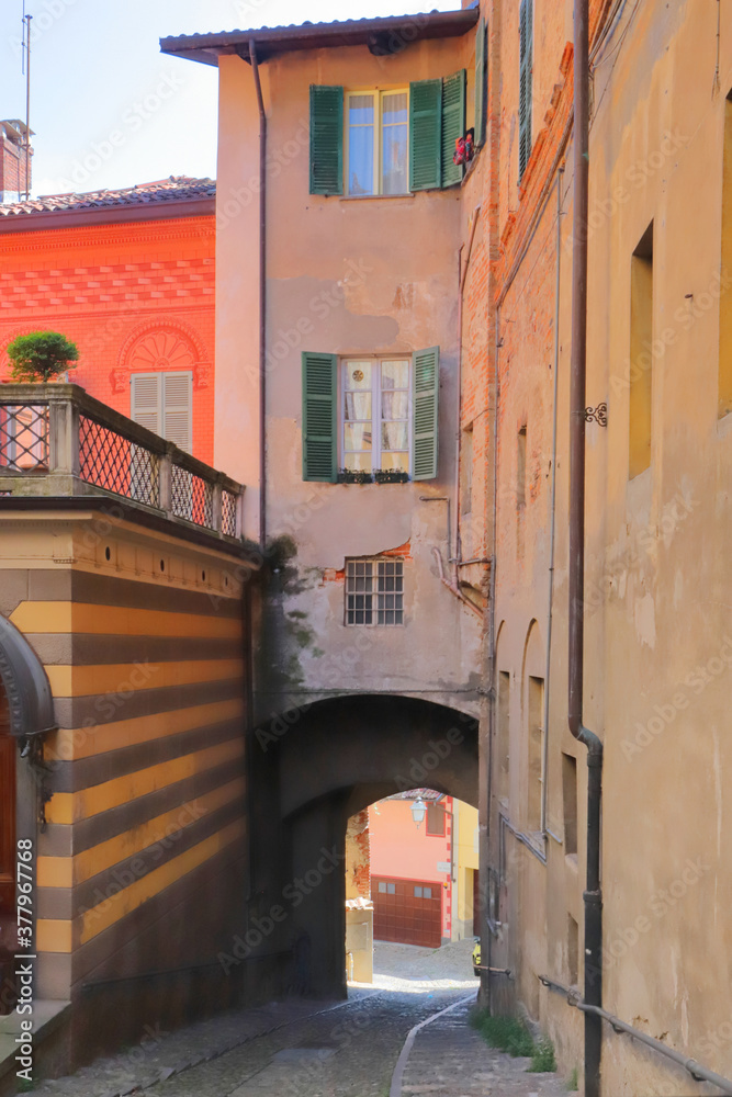 Φωτογραφία Scorcio di Biella in Italia, View of Biella city in Italy
