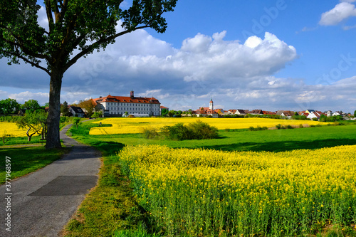 Kloster Heidenfeld auch Kloster Maria Hilf genannt bei Heidenfeld, Landkreis Schweinfurt, Unterfranken, Franken, Bayern, Deutschland photo