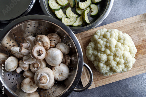 Vegetables in kitchen warzywa w kuchni
