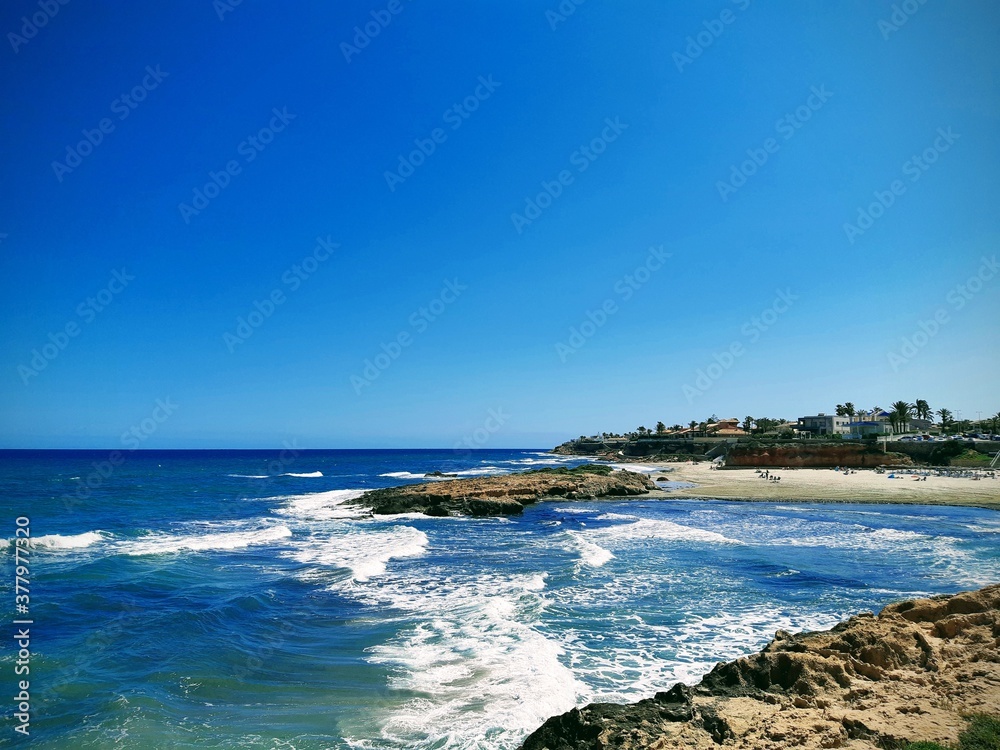 beach and sea - La Zenia, Spain beach and sea - La Zenia, Spain