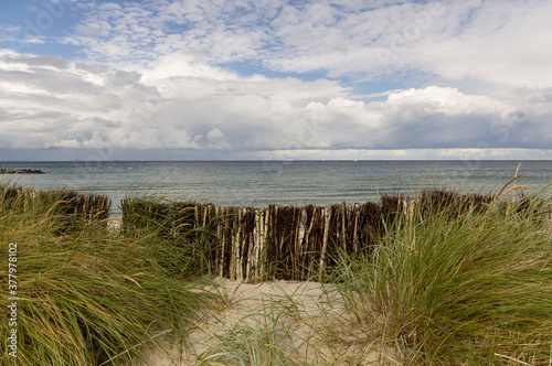 Seascape. Shore of the baltic sea. Germany.