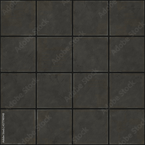 seamless used metal panels pattern