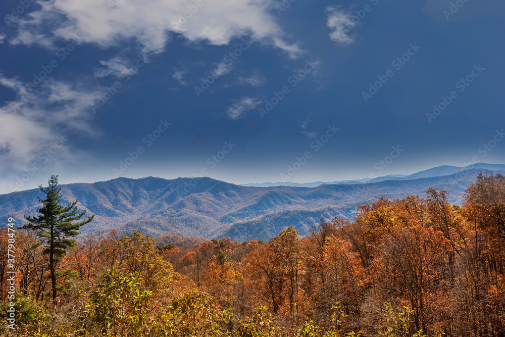Autumn Countryside in North Carolina