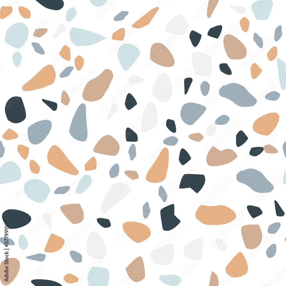 Terrazzo seamless pattern. Pastel colors. Marble. Abstract background. Terrazzo seamless pattern. Pastel colors. Marble. Abstract background.