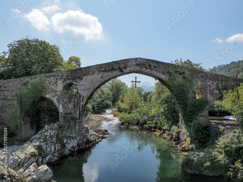 bridge over the river Sella 