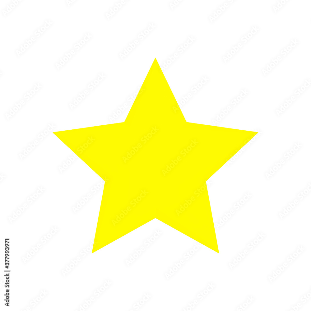 Colorful star isolated on white background Colorful star isolated on white background