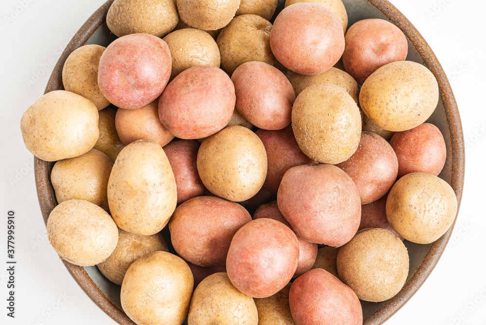 potatoes in a basket potatoes in a basket