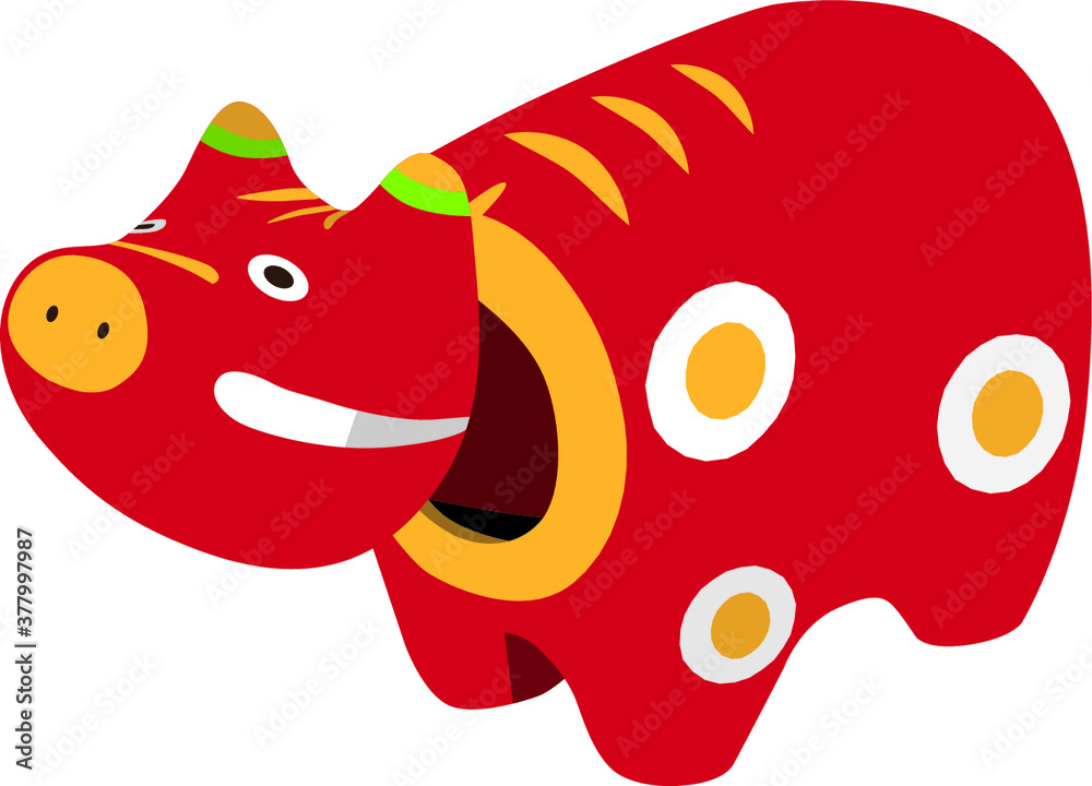 Fototapeta premium 赤べこ