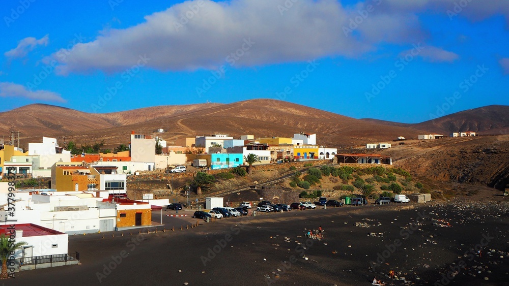 view of the city in fuerteventura